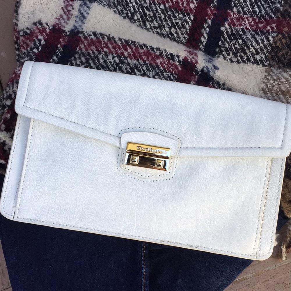 Cole Haan Leather Clutch NWT